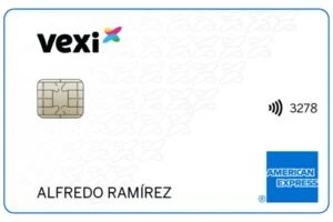Tarjeta vexi Amex